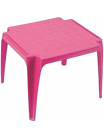 Table enfant rose 45 x 50 x 55 cm (hxLxl)
