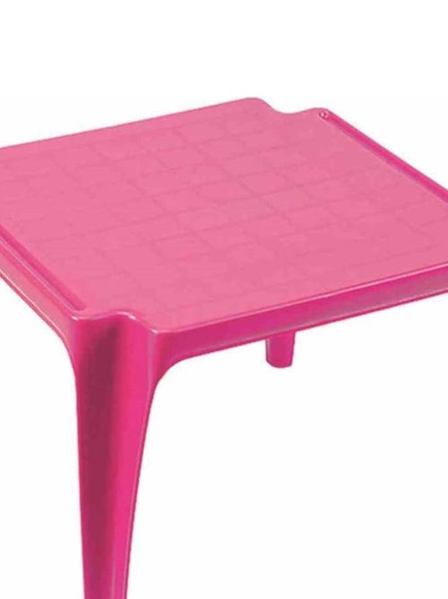 Table enfant rose 45 x 50 x 55 cm (hxLxl) - Kiabi Table enfant rose 45 x 50 x 55 cm (hxLxl) - Kiabi