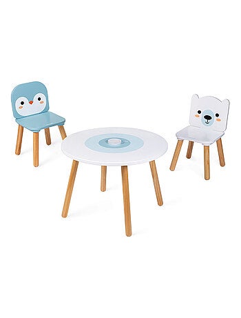 Table et 2 chaises Banquise