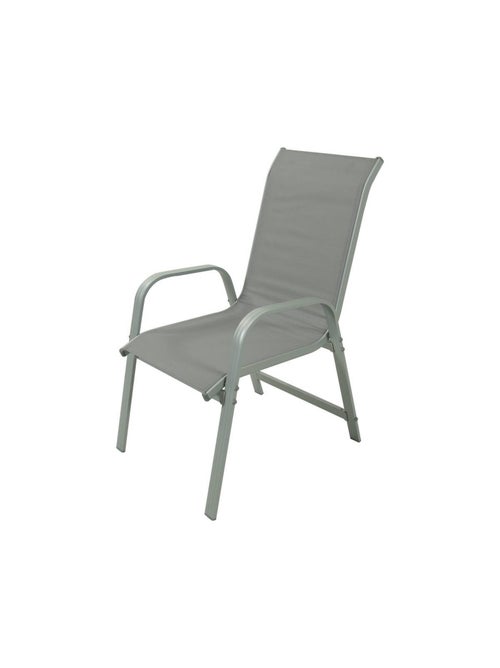 Table et chaises de jardin en textilène - Kiabi