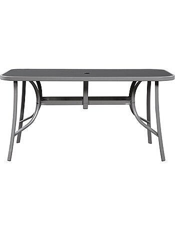 Table et chaises de jardin en textilène