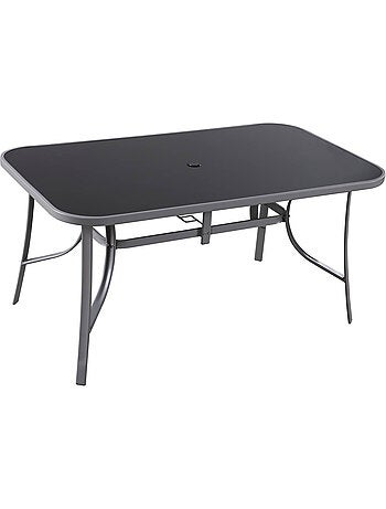 Table et chaises de jardin en textilène