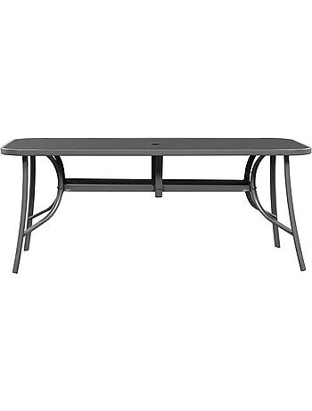 Table et chaises de jardin en textilène