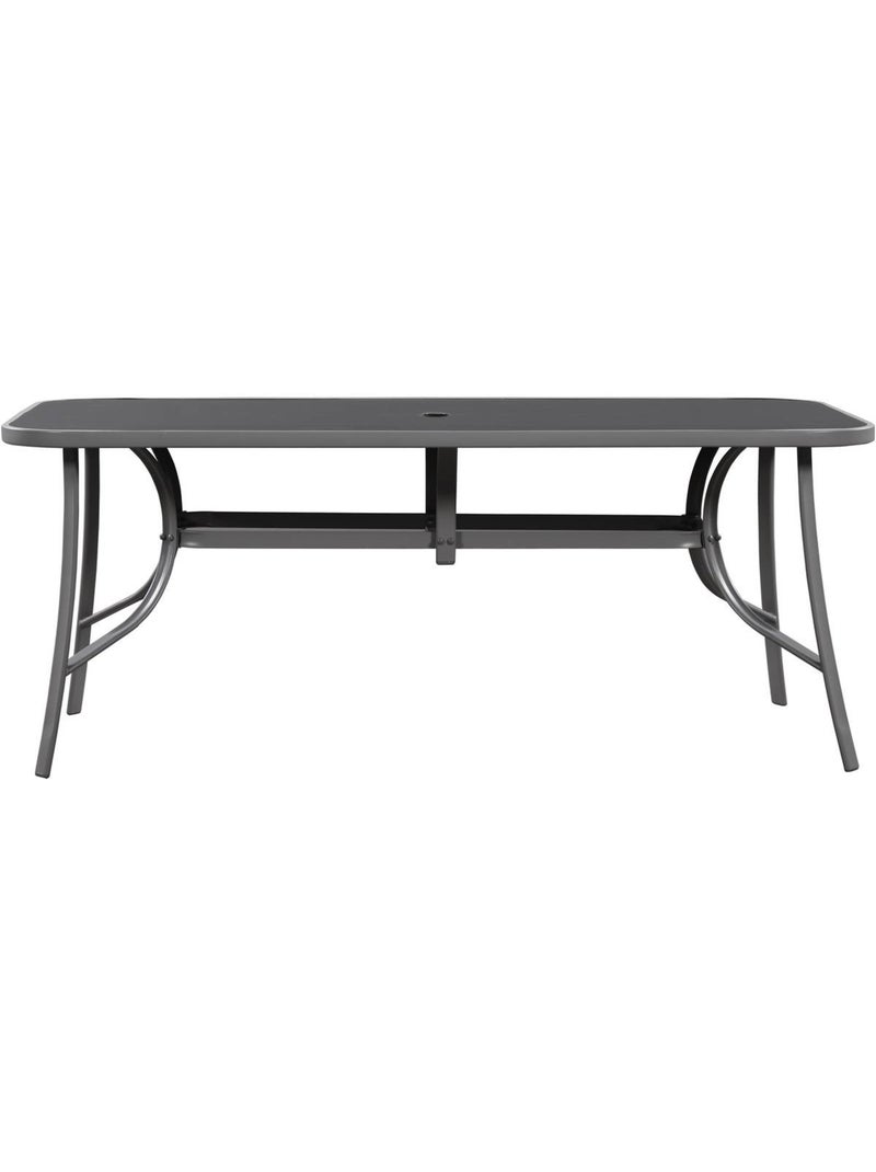 Table et chaises de jardin en textilène Noir Noir - Kiabi