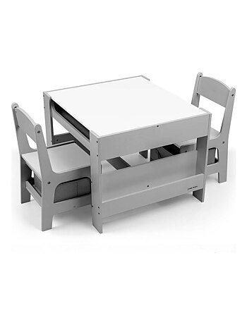Table et deux chaises Sven Natural