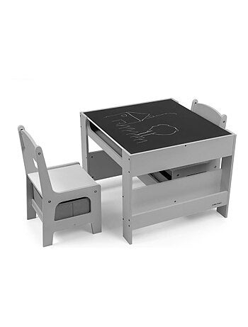 Table et deux chaises Sven Natural