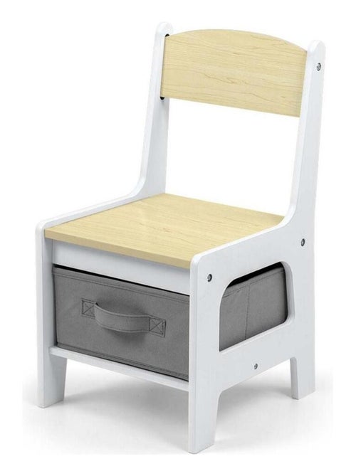 Table et deux chaises Sven Natural - Kiabi
