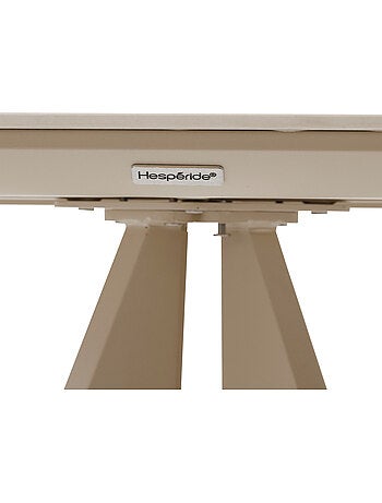 Table haute de jardin 2 places en aluminium TERZANO