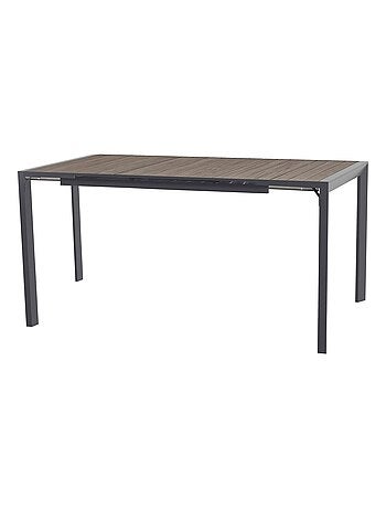 Table haute de jardin extensible Evasion en aluminium