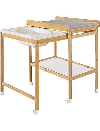 Table ? langer extensible avec baignoire + Matelas ? langer 'roba Style' - Bicolore
