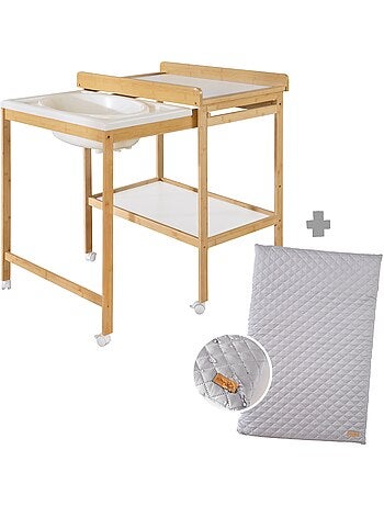 Table ? langer extensible avec baignoire + Matelas ? langer 'roba Style' - Bicolore
