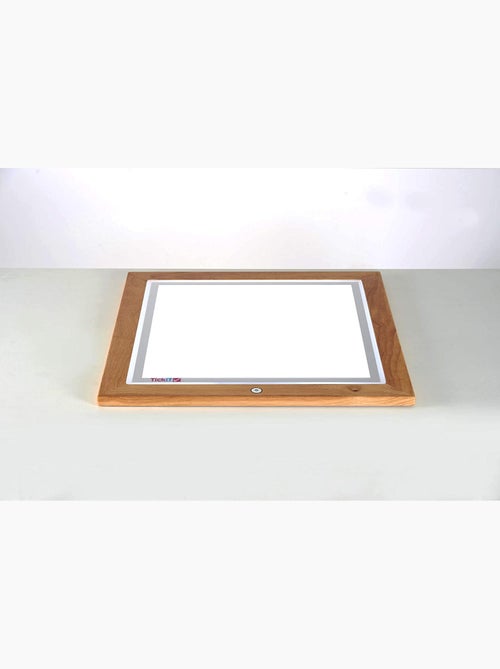 Table lumineuse en bois - Kiabi