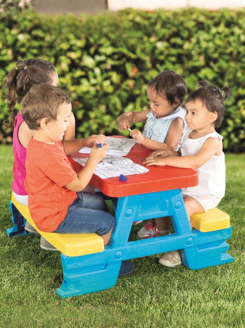 Table Picnic pour 4 Multicolore - Kiabi
