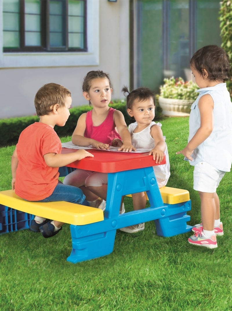 Table Picnic pour 4 Multicolore - Kiabi