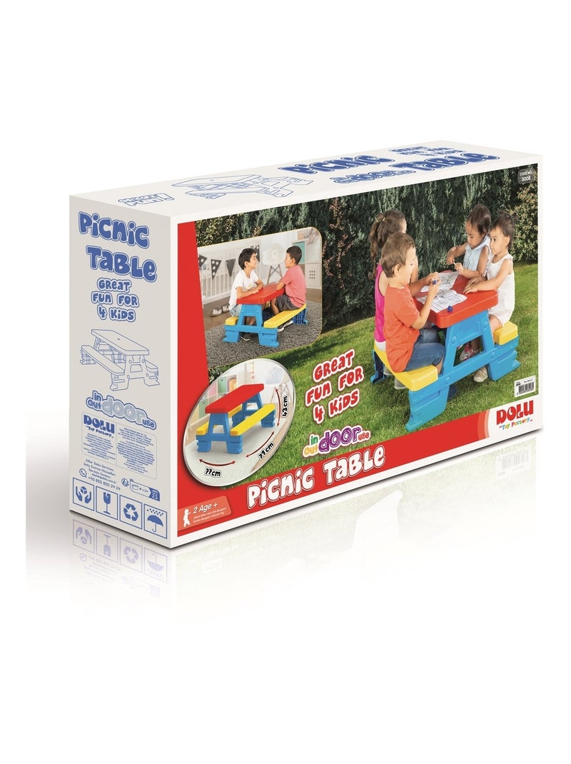 Table Picnic pour 4 Multicolore - Kiabi