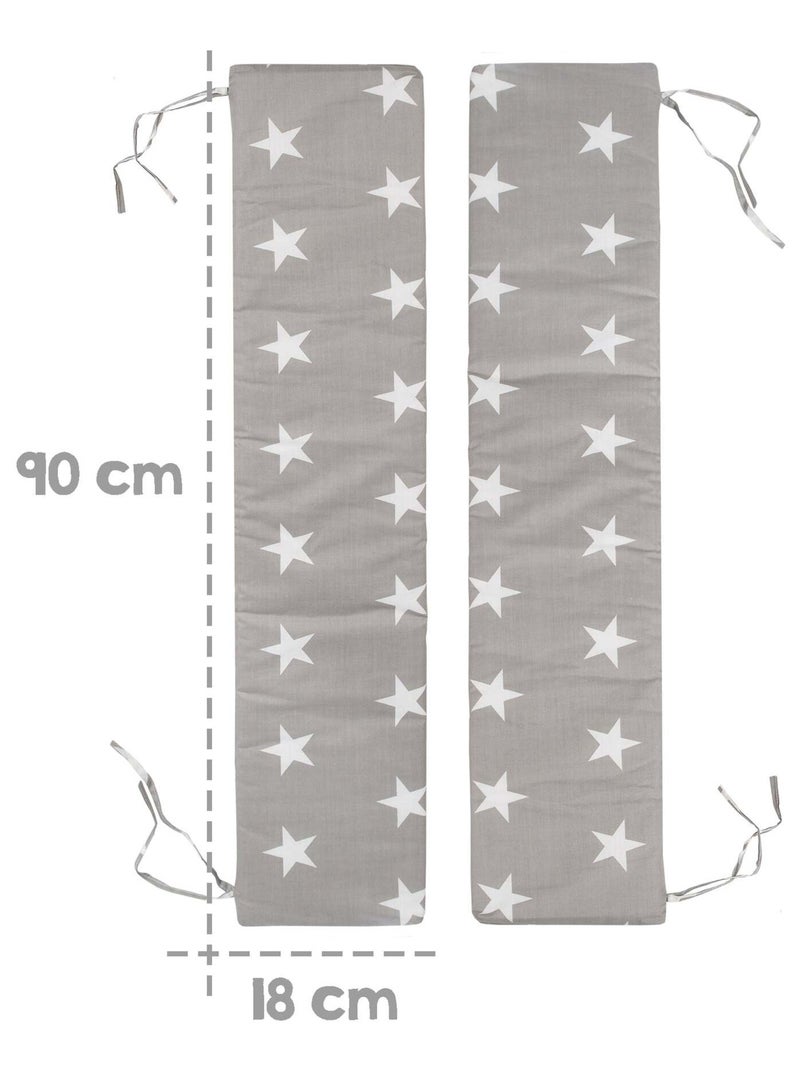 Table pique-nique enfants en bois massif + 2 coussins 'Roba picnic for 4' Gris - Kiabi