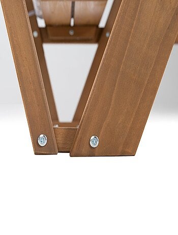Table pique-nique enfants en bois massif + 2 coussins 'Roba picnic for 4'