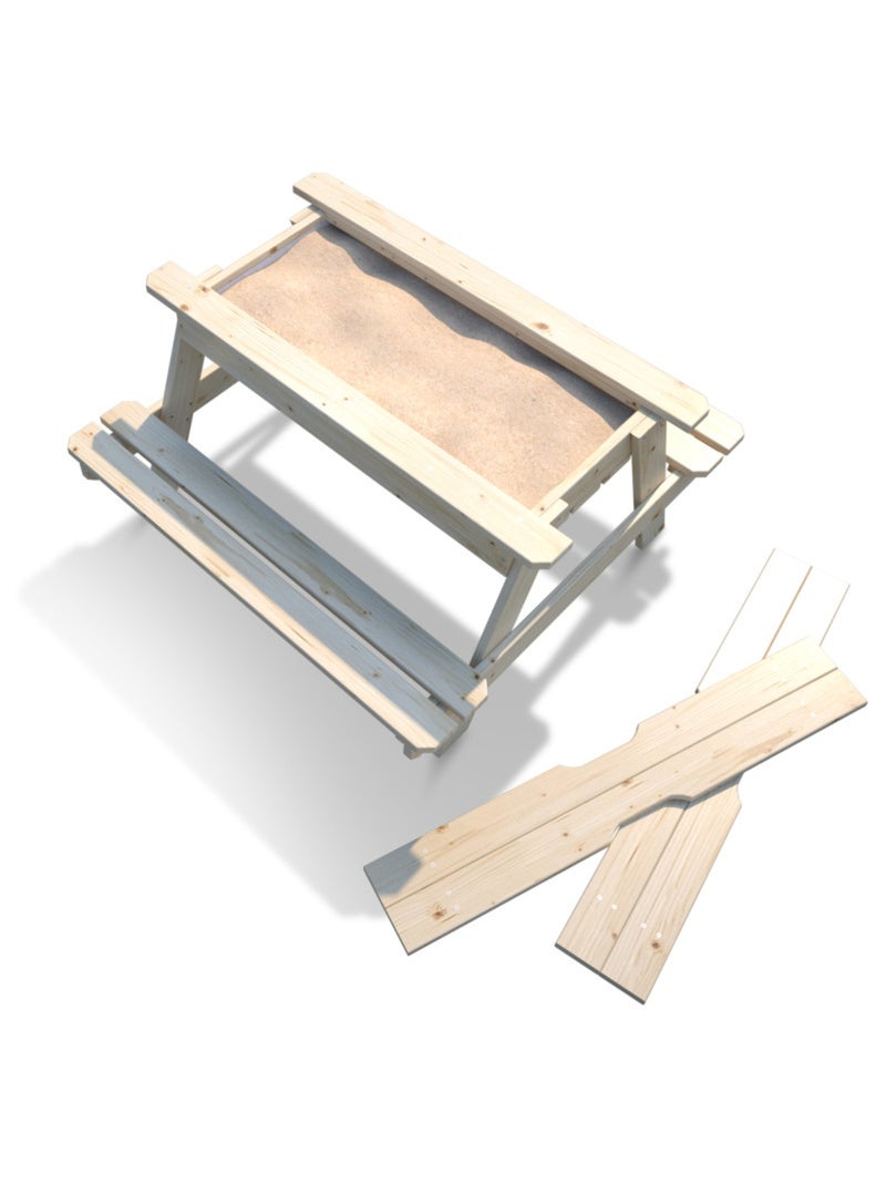 Ensemble 1 table et 2 chaise 3 pièces pour enfants, plateau de tableau noir, MDF et pieds en pin, pour 3-8 ans, blanc | Leroy Merlin