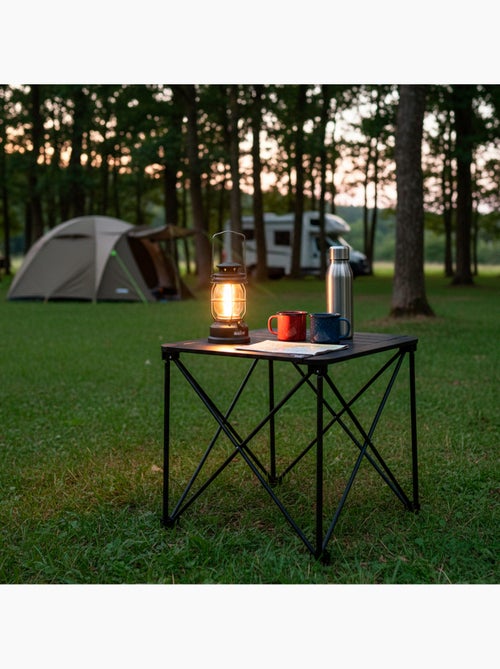 Table pliante de camping aktive anti-renversement et amovible - Kiabi