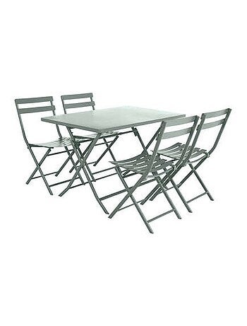Table pliante rectangulaire Greensboro - 4 Places