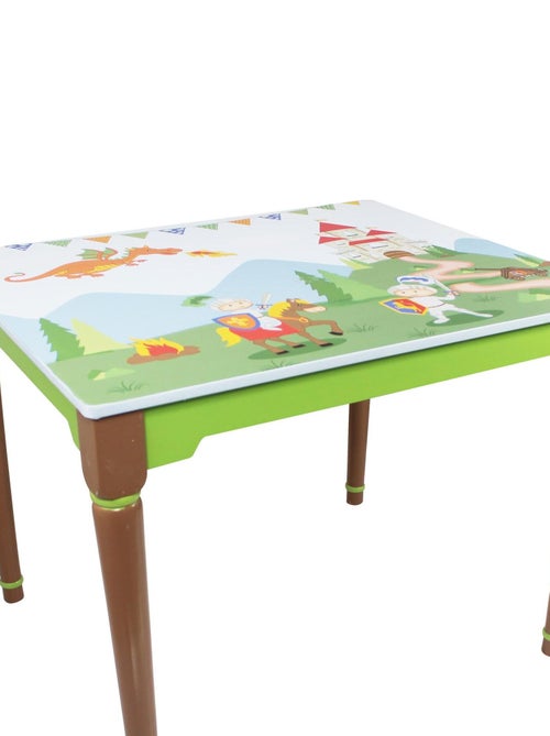 Table pour chambre enfant ou bébé garçon en bois Knights & Dragons - Kiabi Table pour chambre enfant ou bébé garçon en bois Knights & Dragons - Kiabi