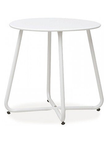 Table ronde métal