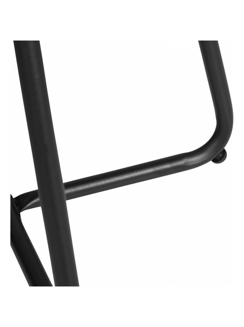 Table ronde métal Noir - Kiabi