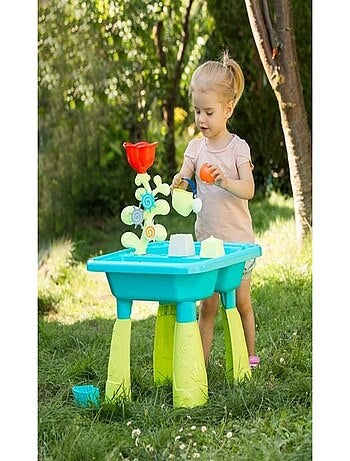 Table sable et eau avec accessoires