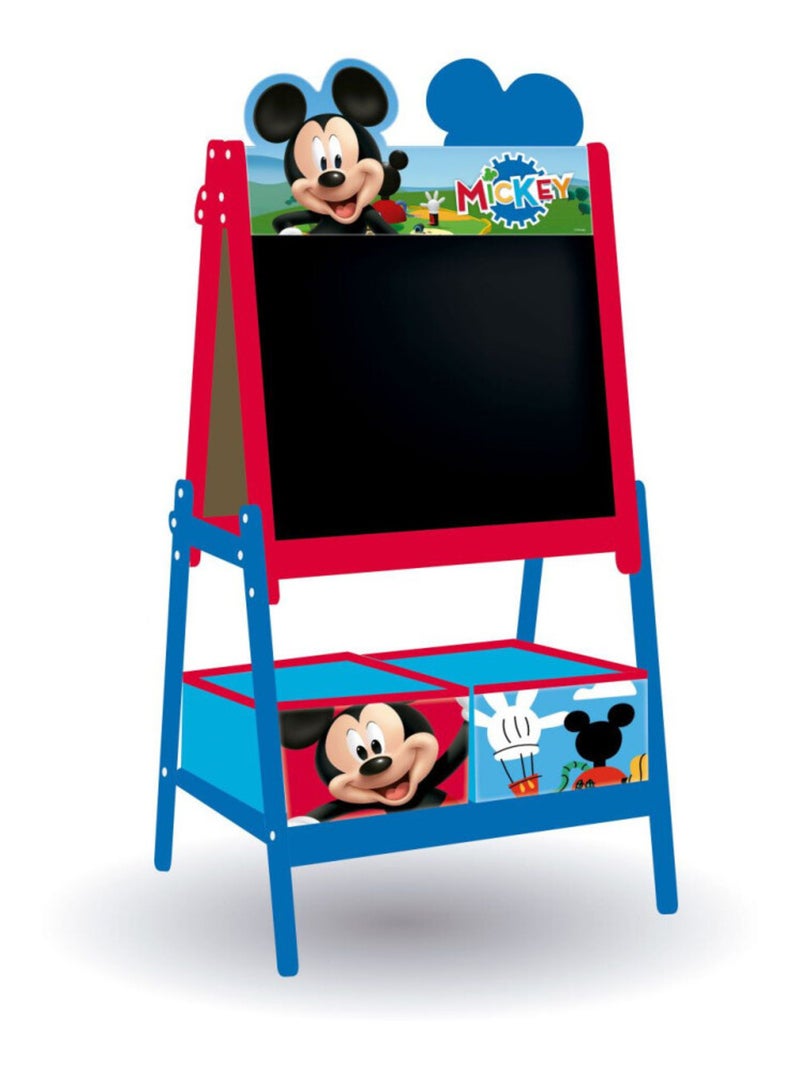 Tableau chevalet double face - Mickey Oh Boy Multicolore - Kiabi