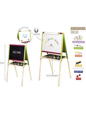 Tableau créatif en bois