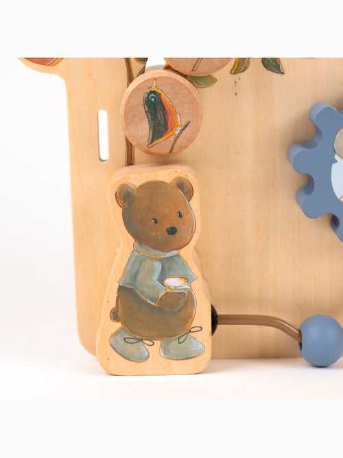 Tableau d'activités en bois bébé - Kiabi