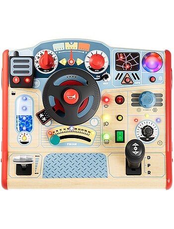 Tableau de bord interactif Pompiers