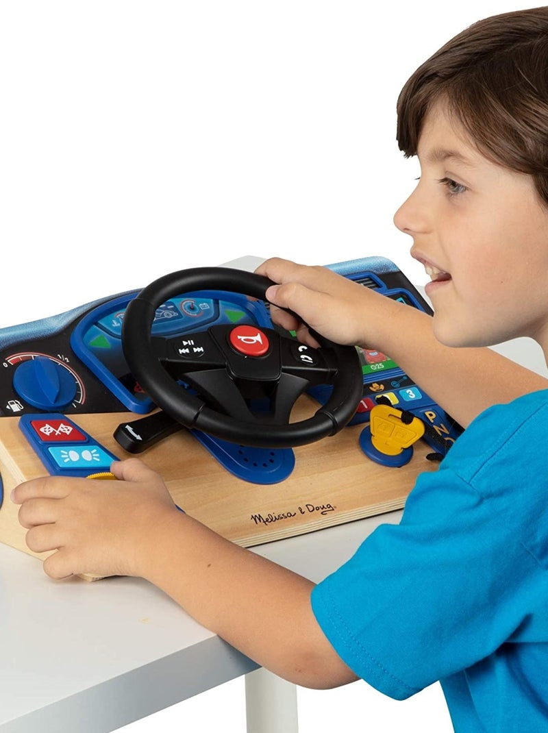 Tableau de bord interactif Vroom & Zoom Bleu - Kiabi
