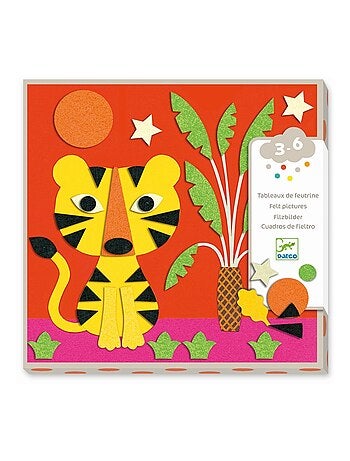 Tableau de feutrine douce nature