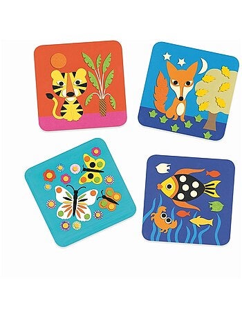 Tableau de feutrine douce nature