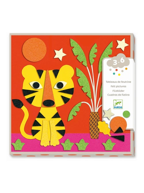 Tableau de feutrine douce nature - Kiabi