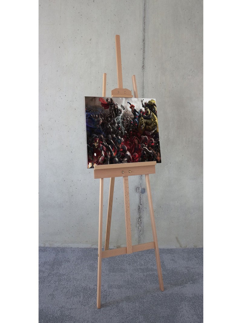 Tableau intissé - La Guerre Des Avengers Multicolore - Kiabi
