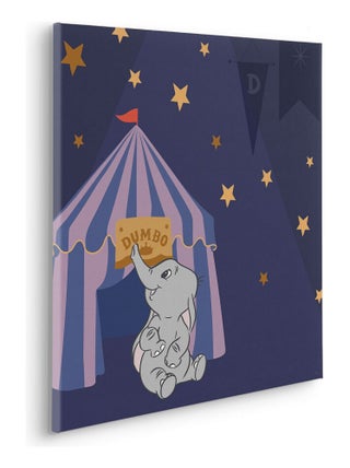 Tableau intissé- Nuit Etoilée Avec Dumbo
