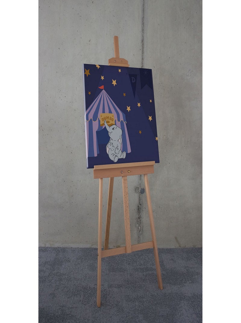 Tableau intissé- Nuit Etoilée Avec Dumbo Multicolore - Kiabi