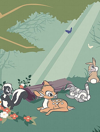 Tableau intissé Bambi - Life in the Forest