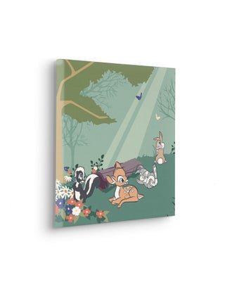 Tableau intissé Bambi - Life in the Forest