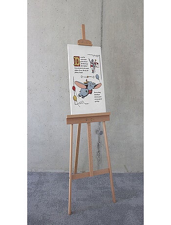 Tableau intissé Dumbo the Flying Elephant