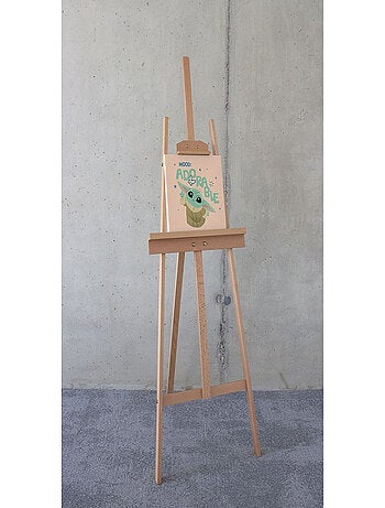 Tableau intissé Le Mandalorien - Petit Grogu Adorable