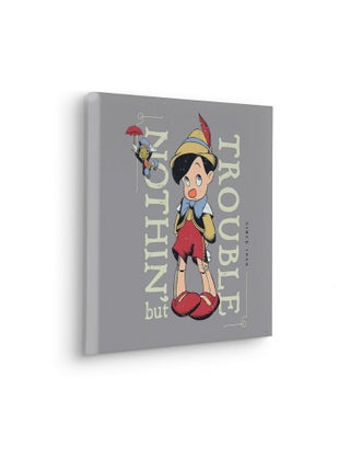 Tableau intissé Pinocchio Timide