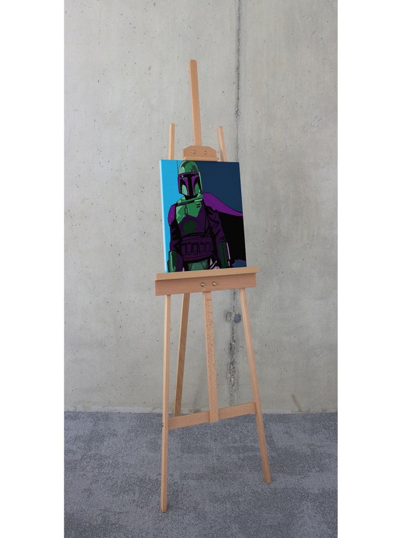 Tableau intissé Star Wars - Boba Fett Multicolore - Kiabi