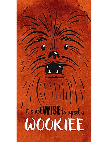 Tableau intissé Star Wars - Les Wookies