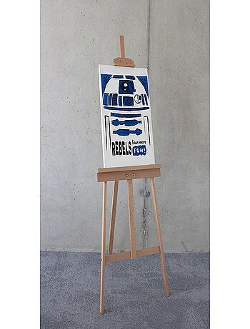 Tableau intissé Star Wars - R2D2
