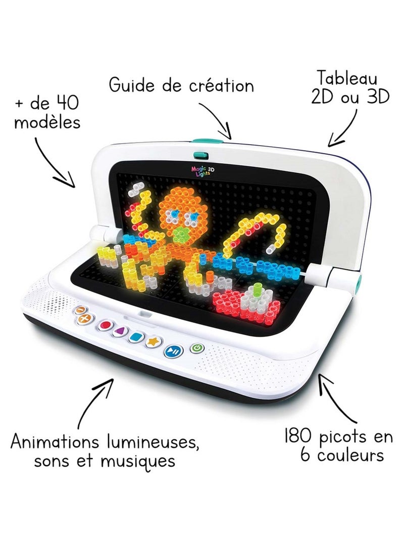 Tableau Magic Lights 3D Multicolore - Kiabi
