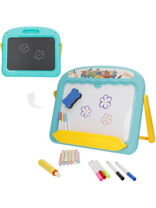 Tableau magnétique 2 en 1 avec accessoires good idea - Kiabi