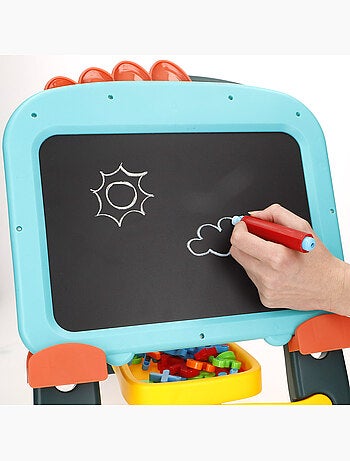 Tableau magnétique 2-en-1 réglable en hauteur avec accessoires good idea